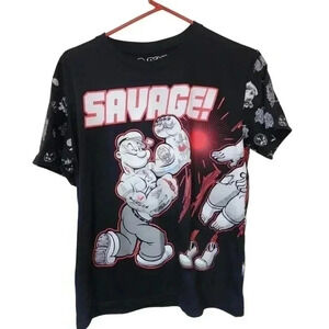 Popeye Boys Graphic tee. Size Xl